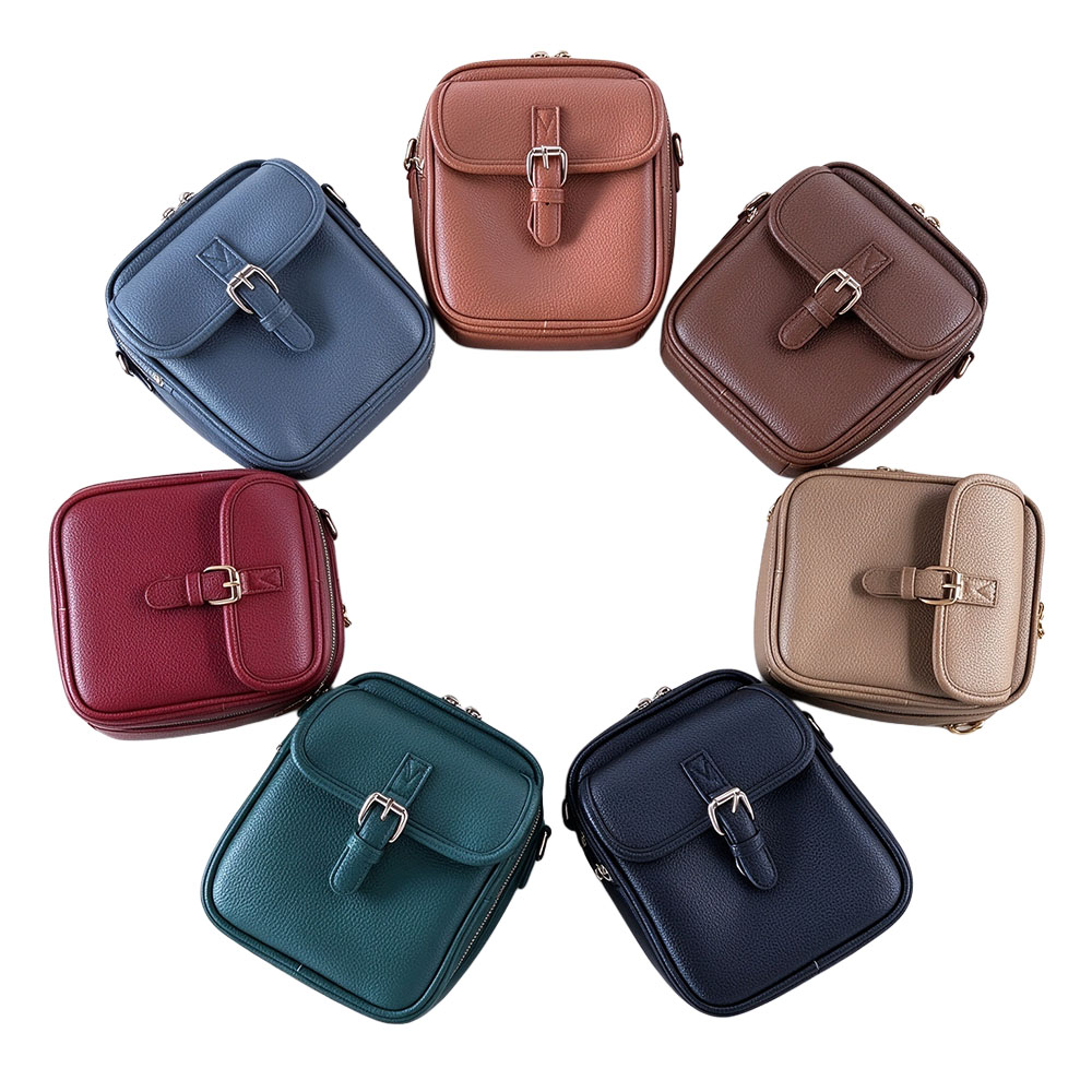 Leather Wallet Men - Small Crossbody Bag for Men Women,