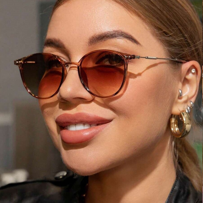 Designer Sunglasses - New Round Vintage Sunglasses Women Retro