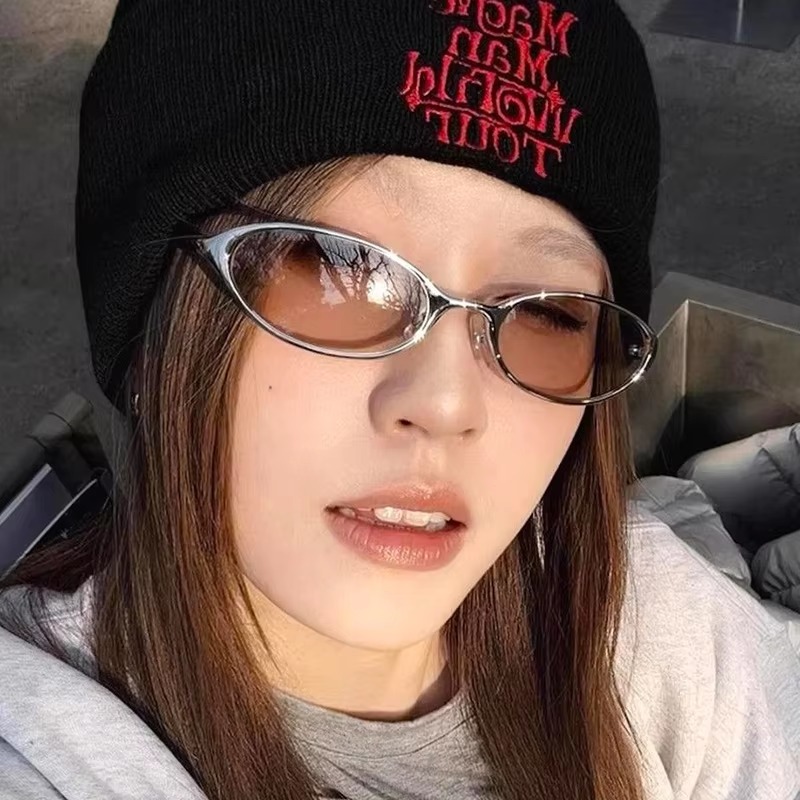 Retro Oval Design Sunglasses W - Designer Sunglasses ulasan dan harga