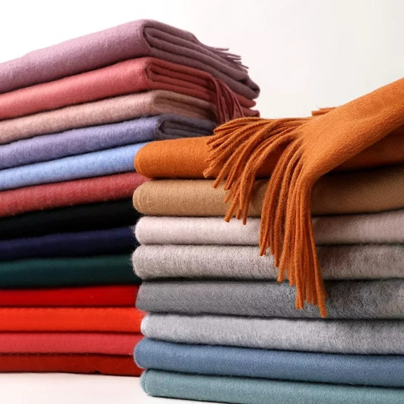 Classic Solid Imitation Cashme - Cashmere Scarf ulasan dan harga