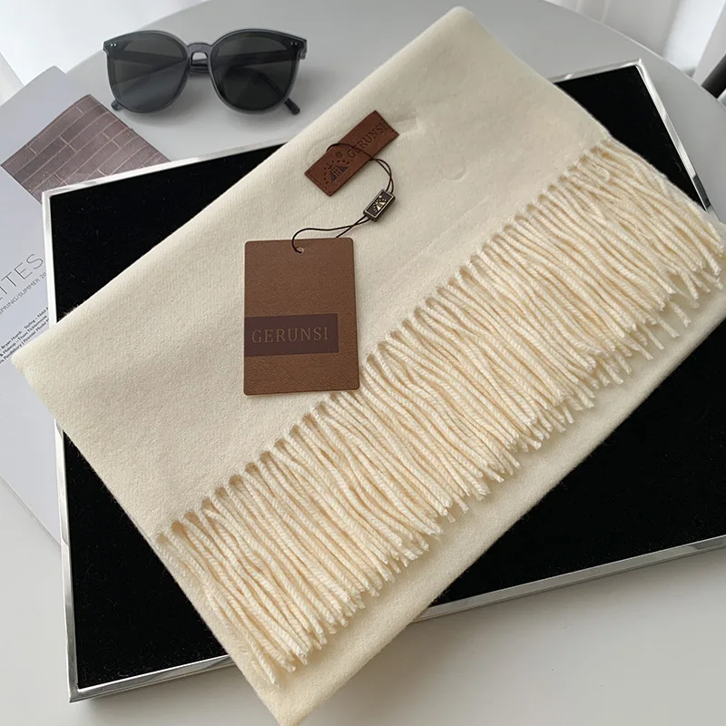 Classic Solid Imitation Cashme - Cashmere Scarf ulasan dan harga