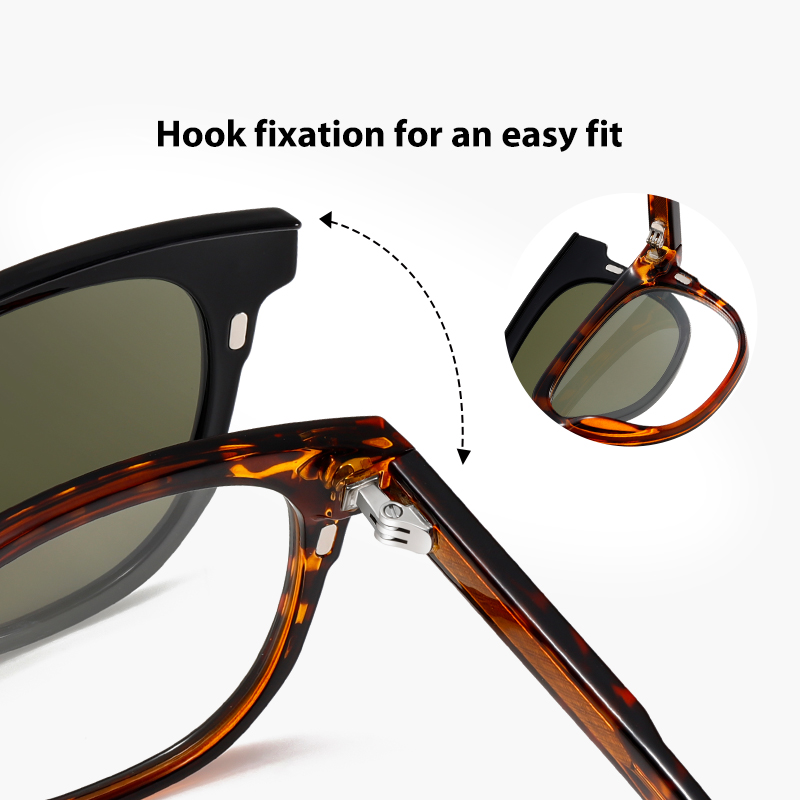 Fashion Sunglasses Man Clip On - Designer Sunglasses ulasan dan harga