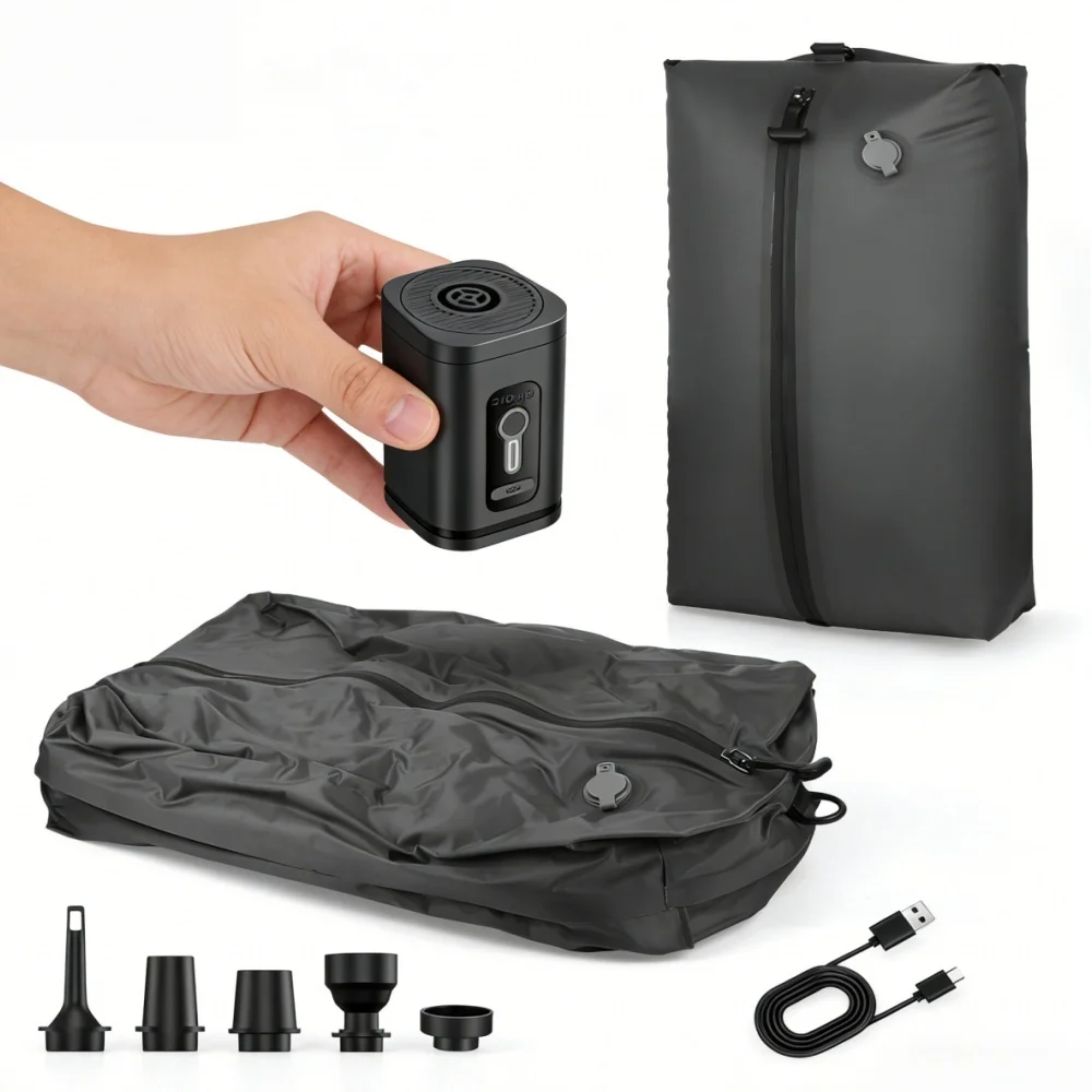 Vacuum Compression Storage Bag - Travel Luggage Set ulasan dan harga