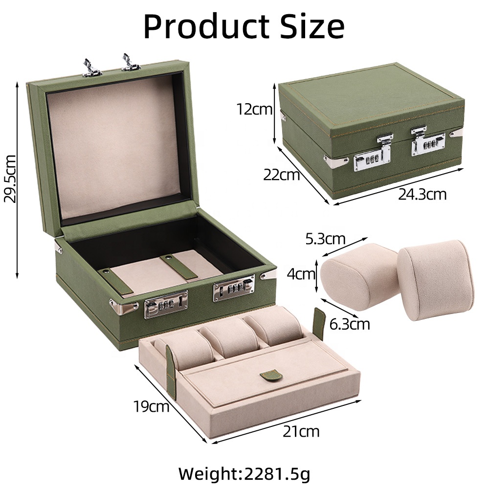 Watch Trunk Manufacturer Premi - Leather Briefcase ulasan dan harga