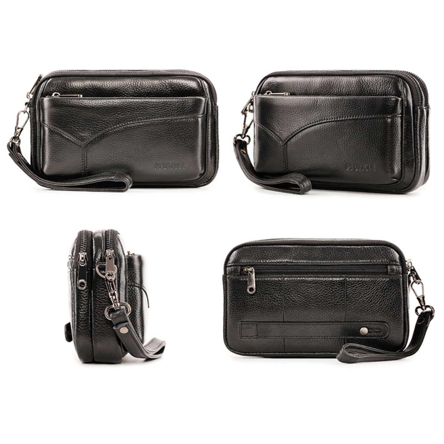 Men's Genuine Leather Fashion  - Leather Wallet Men ulasan dan harga