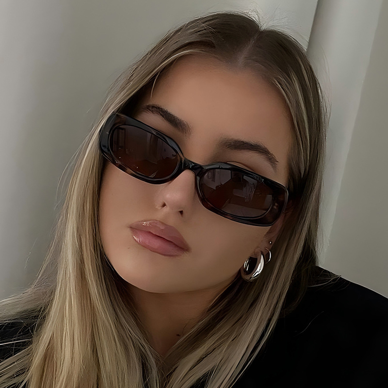 1pcs Light Luxury Rectangle Su - Designer Sunglasses ulasan dan harga