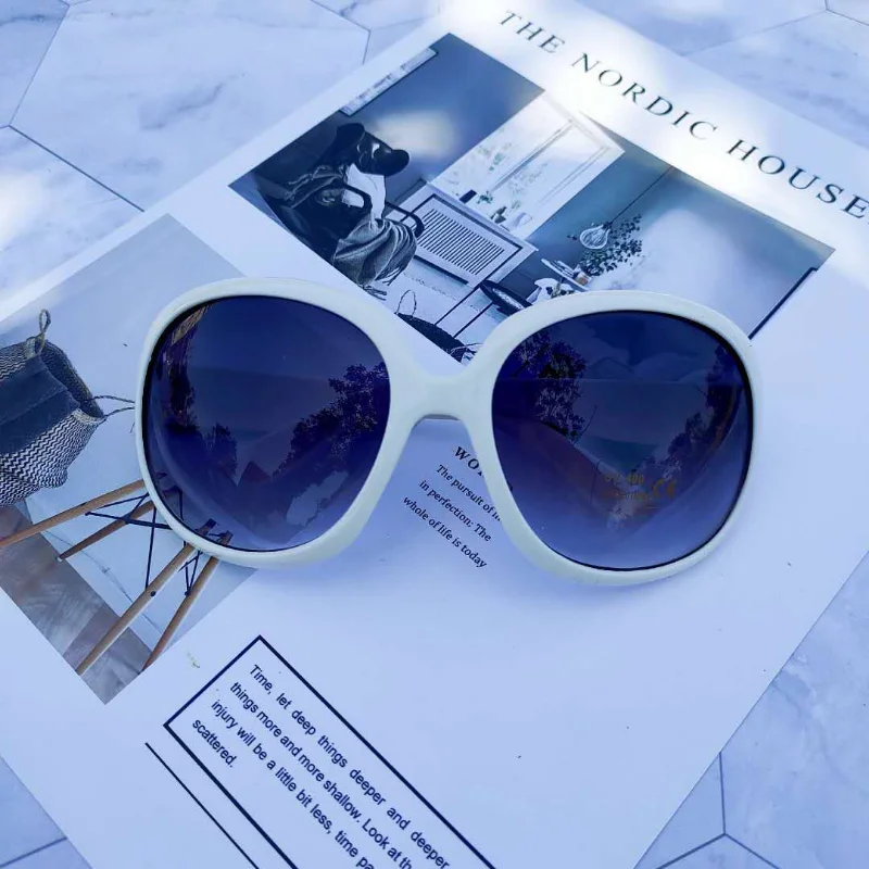 New Large Frame Circular Shape - Designer Sunglasses ulasan dan harga