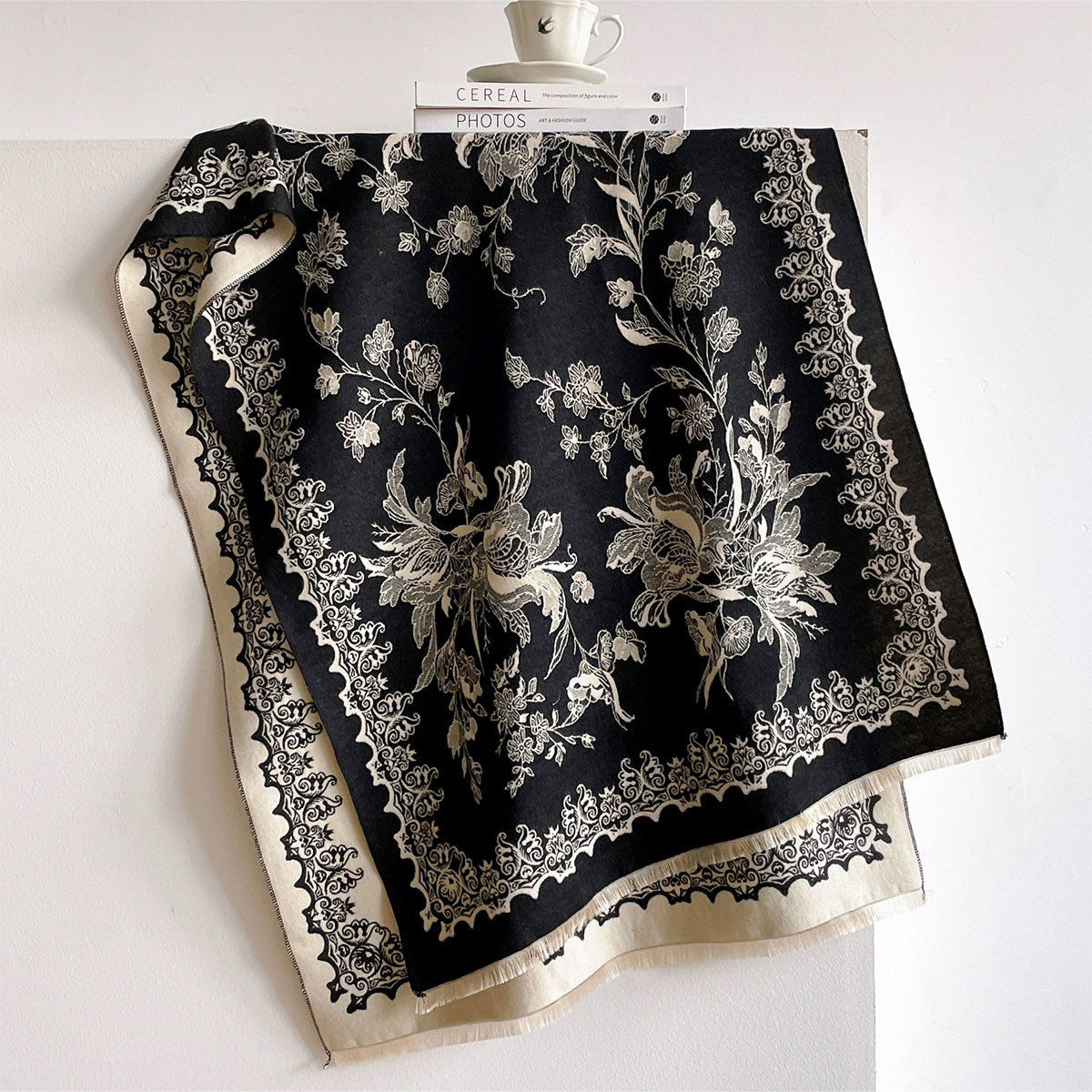Women Imitation Cashmere Scarf - Cashmere Scarf ulasan dan harga